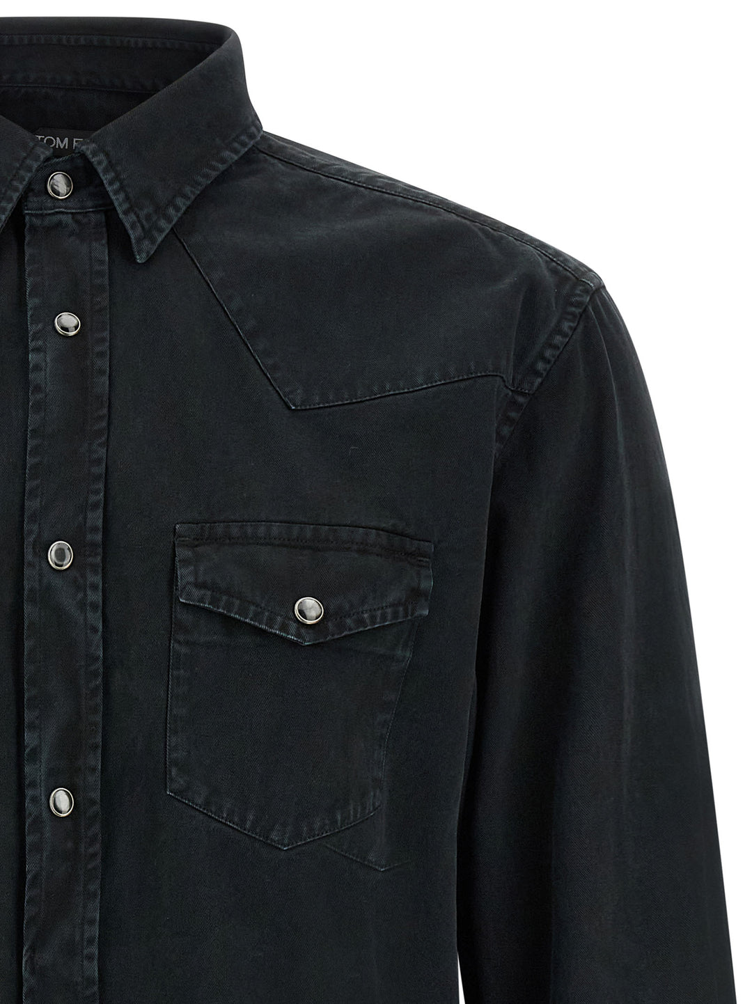 Tom Ford Western Shirt and Blouse - Black | c5f0186ae00bfd457ddfe5f97440c786e487ecbe