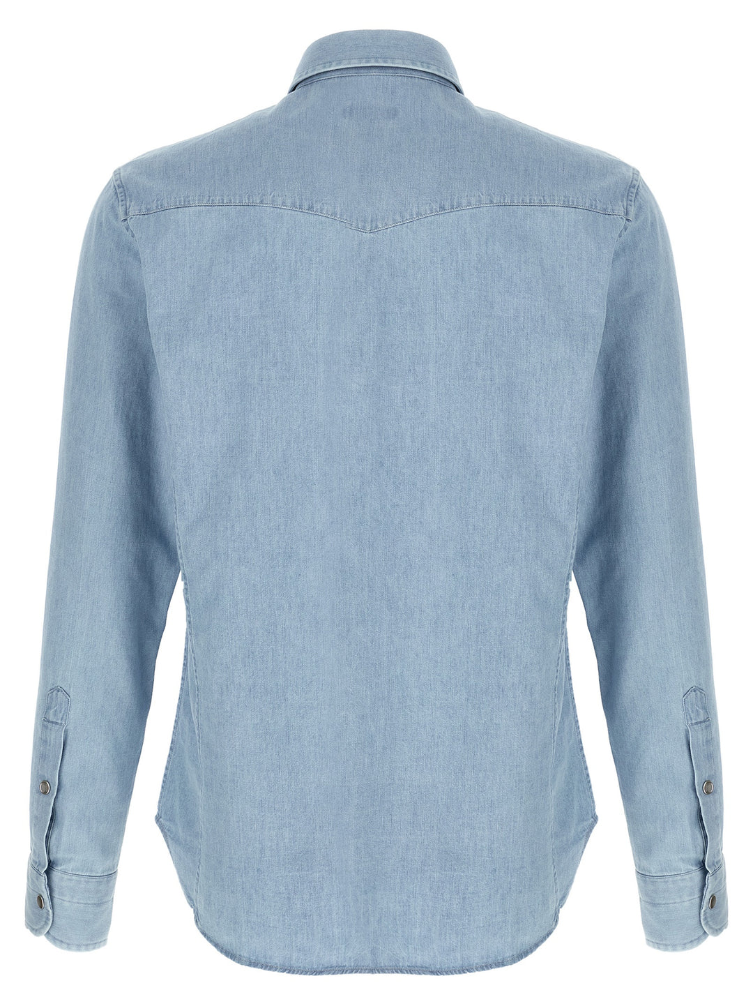 Tom Ford Western Shirt and Blouse - Light Blue | 52b63058ea500fb98374cabb131127d6aa1090af