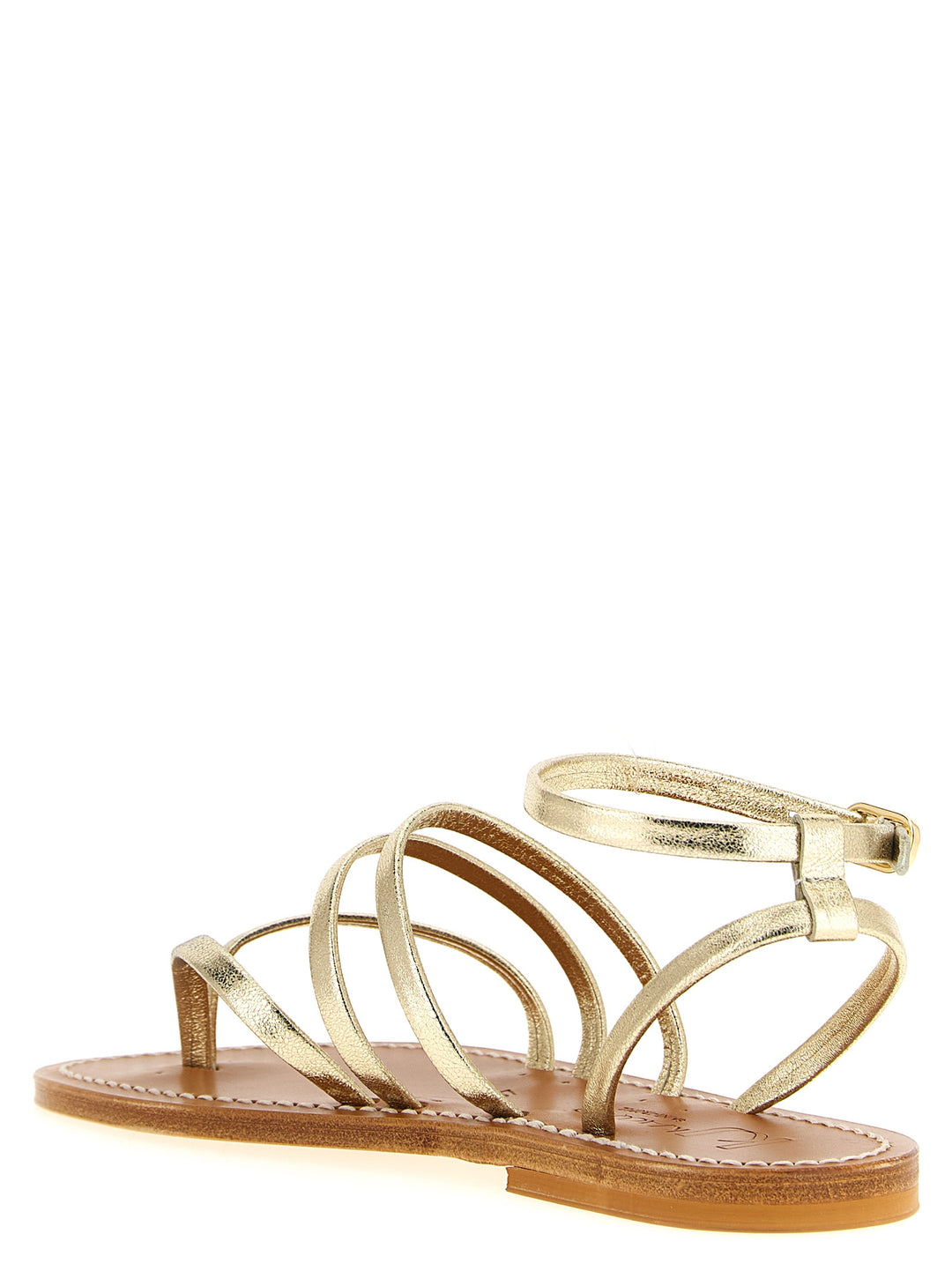 K.Jacques Saint Tropez Hemeree Sandals - Gold | 3c2243eb1f2afe6a8c927352d5f03275d97bbc1b