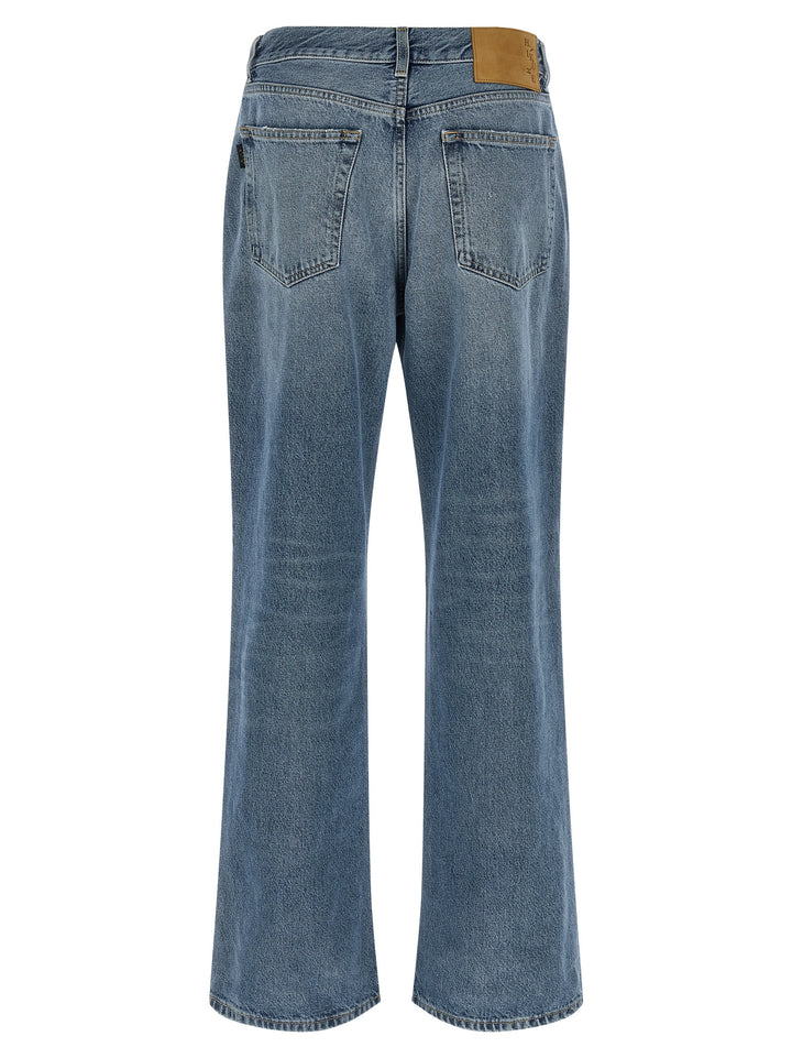 Haikure Korea Nordic Blue Jeans - Blue | 78f93f7689b3043434e3fefd9550c4d1cca987dc