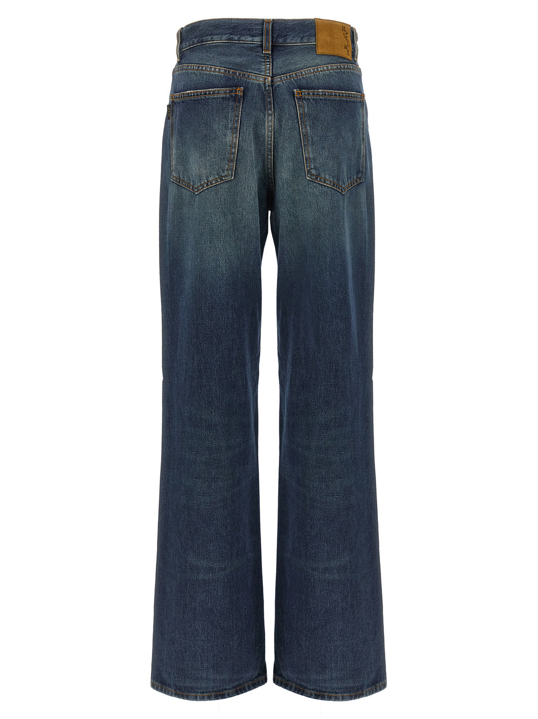 Haikure Korea Intense Blue Jeans - Blue | b0aedd999bc79a1a5b6b8b5e093b3be449d2eb0c