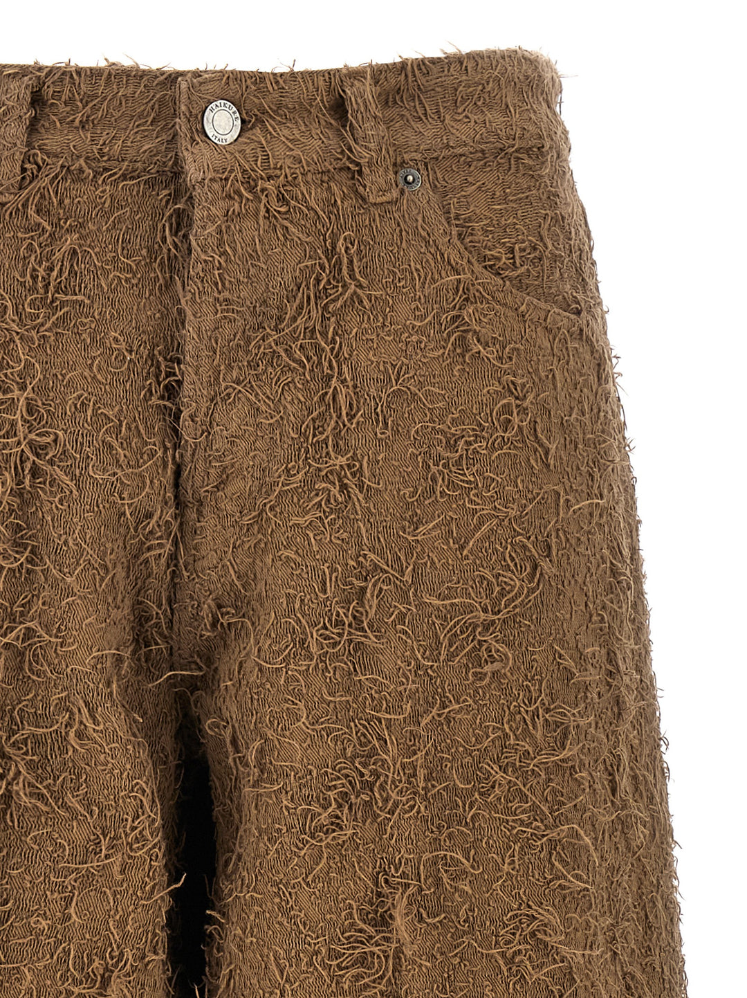 Haikure Becky Fur Denim Jeans - Beige | ec5e17fcb659e470b1deaeefffab07c99d2e4f3c