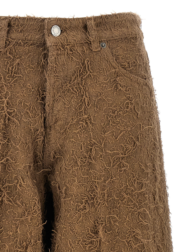 Haikure Becky Fur Denim Jeans - Beige | ec5e17fcb659e470b1deaeefffab07c99d2e4f3c