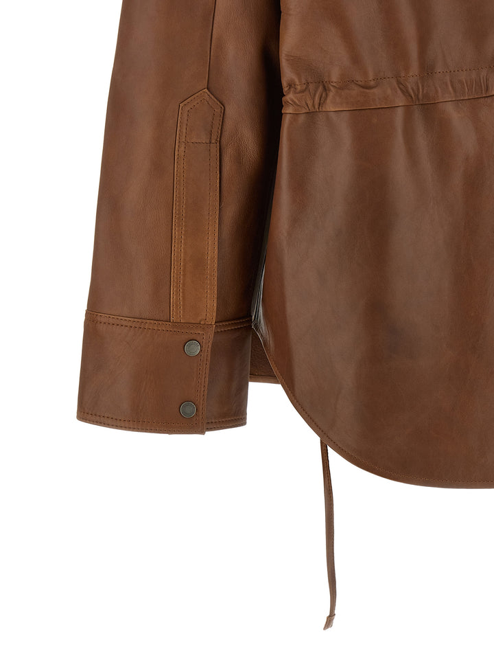 Haikure Victoria Shirt and Blouse - Brown | 2f3db63146578f0d02f29fa5fbf013b99c983ba0