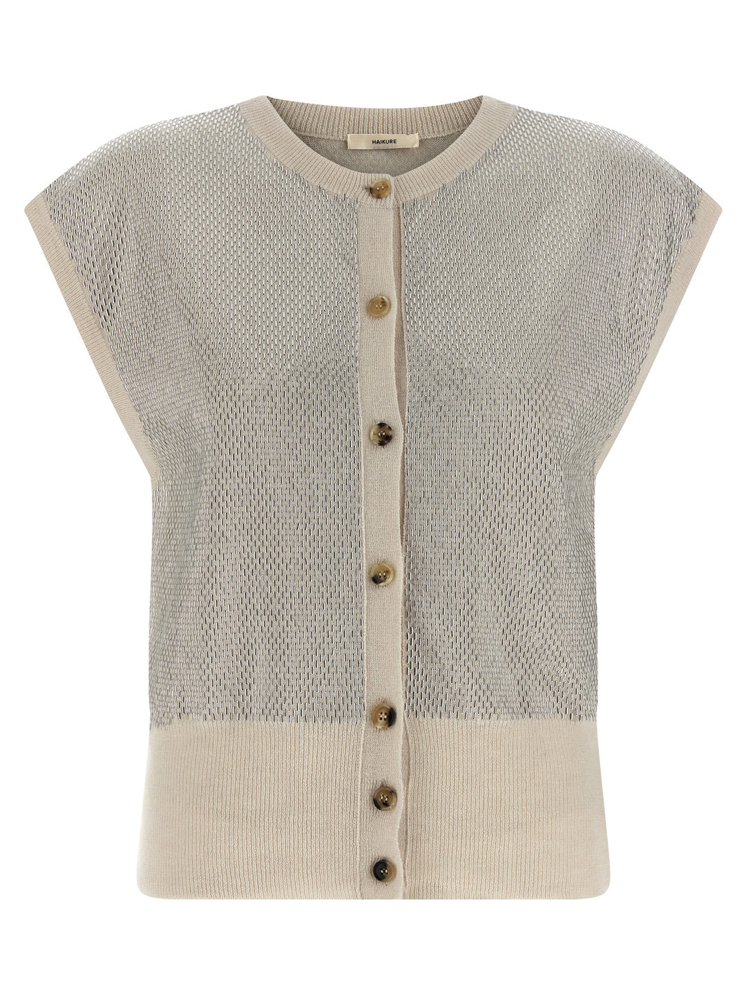 Haikure Kirby Gilet - Beige | a7b27382fded0906f4c120bc82399ba2a6990a14