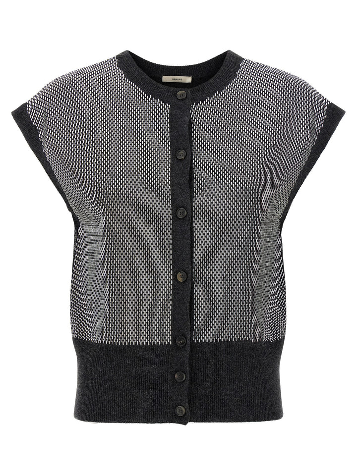 Haikure Kirby Gilet - Gray | 8b53ea284a57a5be2d0a7c883b08a1172b2e00e7