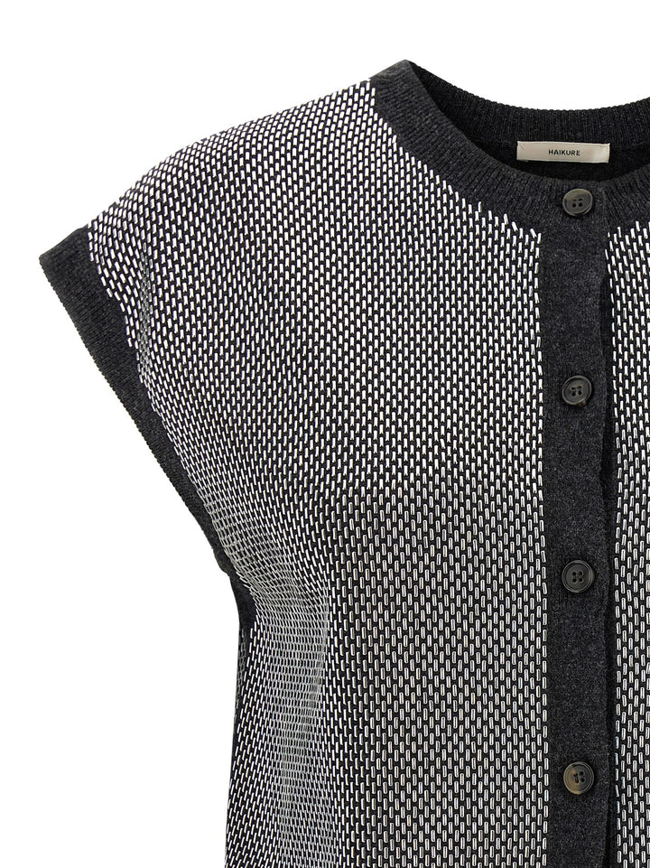 Haikure Kirby Gilet - Gray | 45d448ce48c2be23fd8bf96fff4b87972d79e5a0