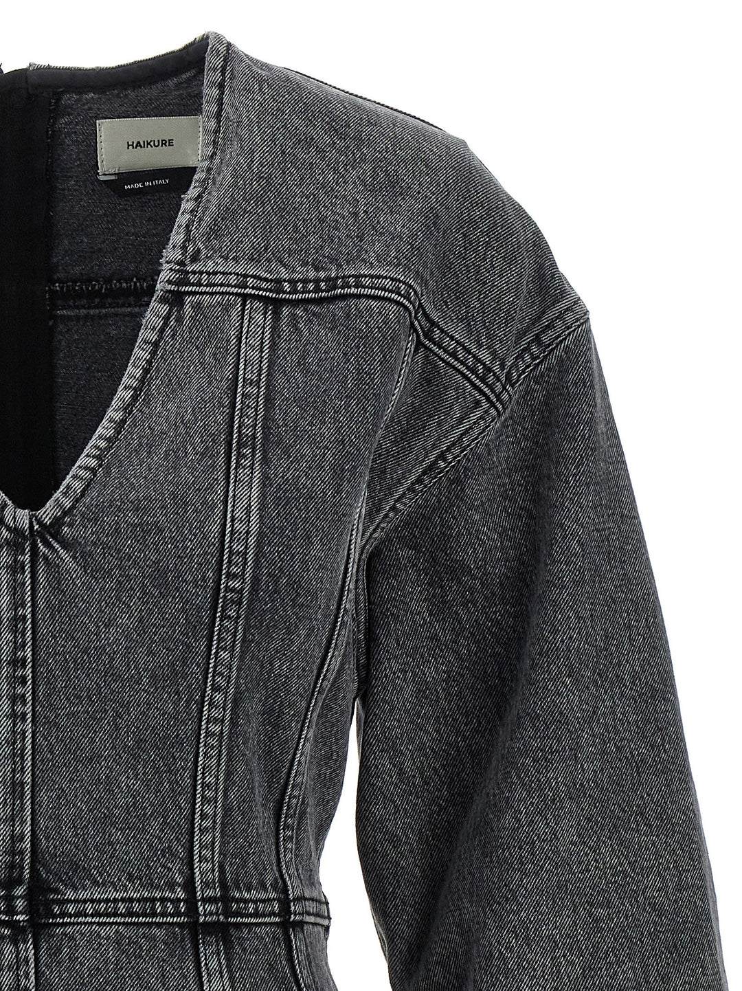 Haikure Denim Dress Dresses - Gray | 58a1558ad25dda6f927279ef63599e7b93968549