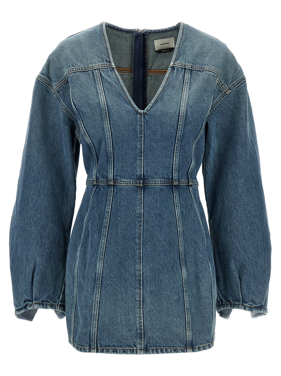 Haikure Mini Dress Denim Blue