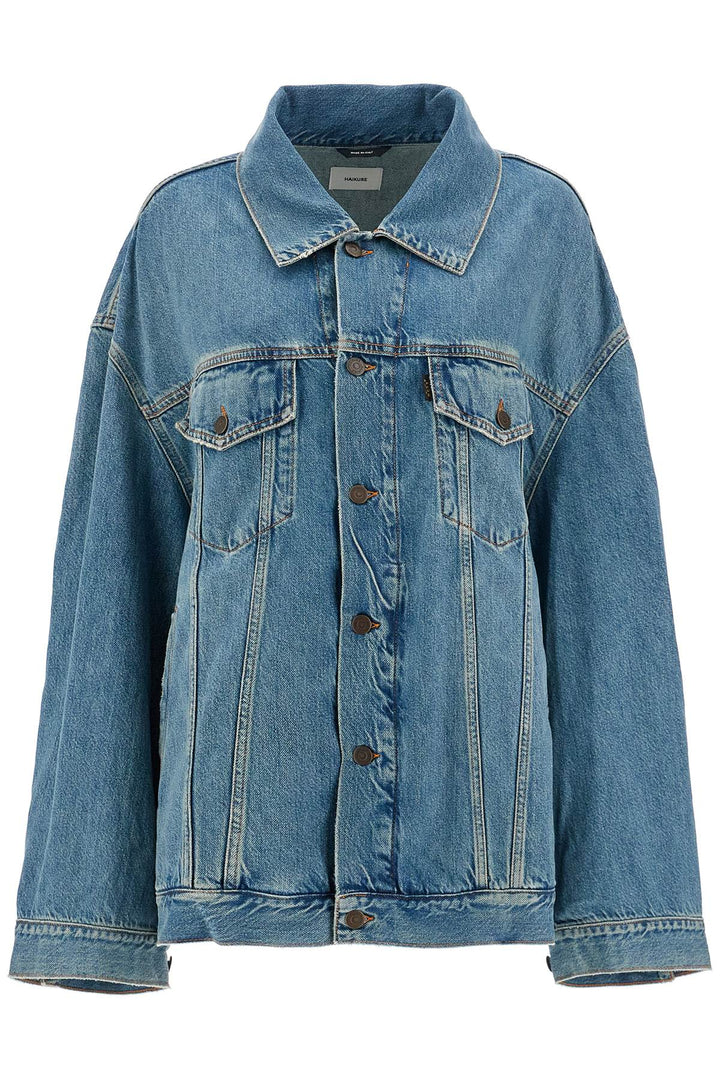 Giacca Oversize In Denim Janet