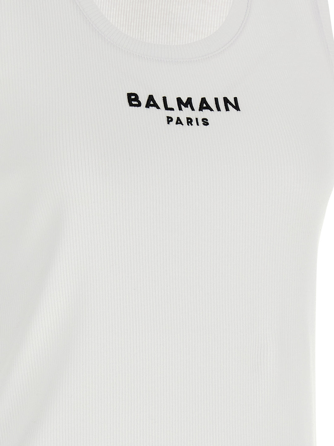 Balmain Balmain Paris Tops - White | 9c99dee64bc2d83a3194a14836eb9f4c321fe26a