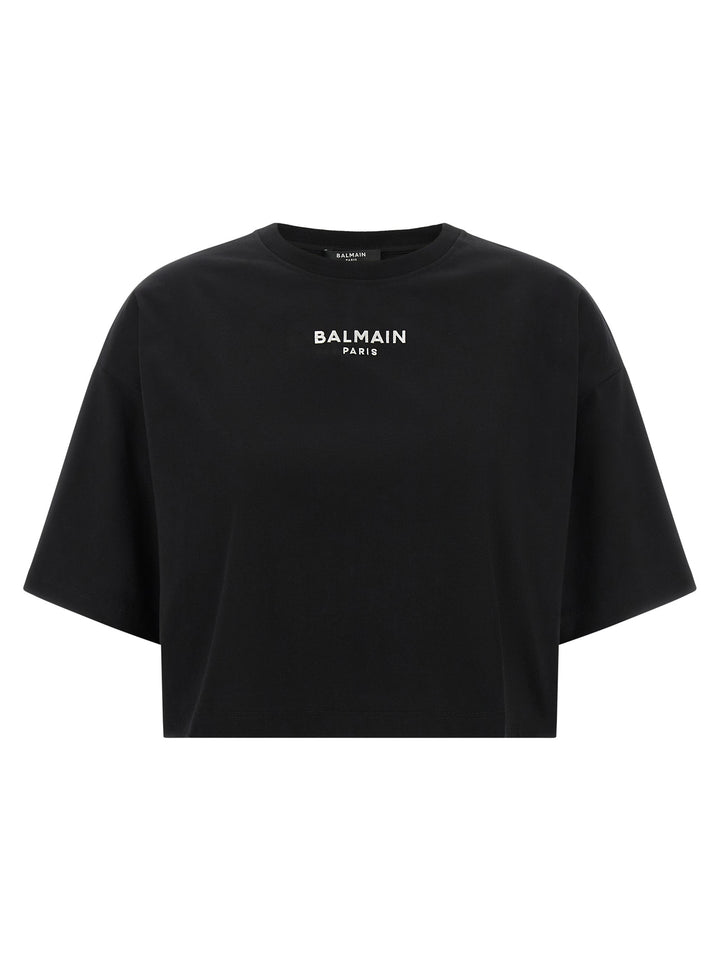 Balmain Balmain Paris T-shirt - Black | a31a7ad9052c0b24cea7f97f3f1932e5eeb899b6
