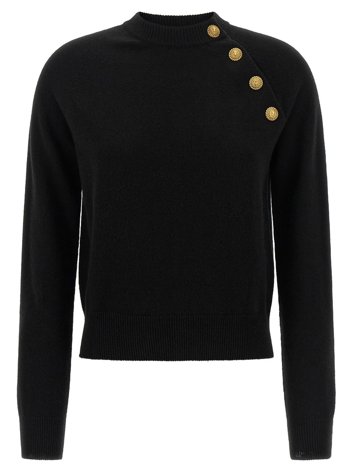 Balmain Leone Catena Sweaters and Cardigans - Black | 1a016ba13c546e89d4cad4468cddc0a1e41d5bf3