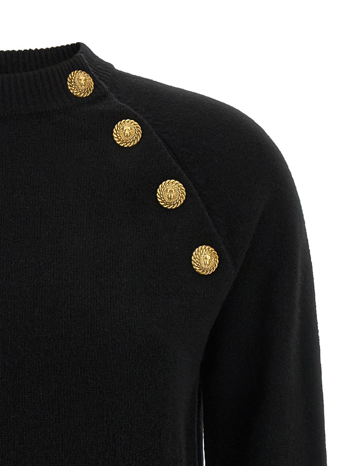 Balmain Leone Catena Sweaters and Cardigans - Black | de2e5347af2fcbcf1cf2ae144438cf6ae76e944f
