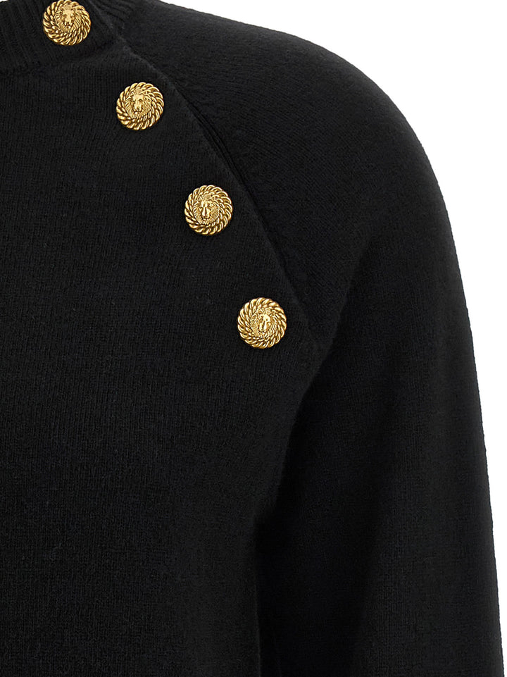 Balmain Leone Catena Sweaters and Cardigans - Black | 24f1d4973ea82d0023853c6a1f460364b063d5b4