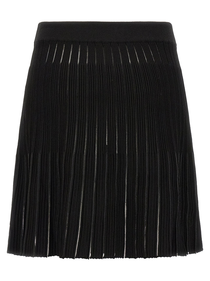 Balmain Pleated Skirt Skirts - Black | 0ea386c6da4471aff6a2690f181b3c10a1f94513
