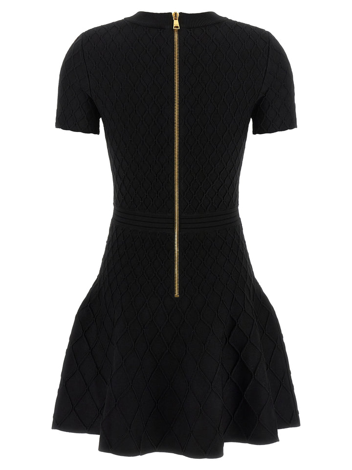 Balmain Skater Dresses - Black | ced2f09800dd50d9e3115cce3574849689a7f1c3