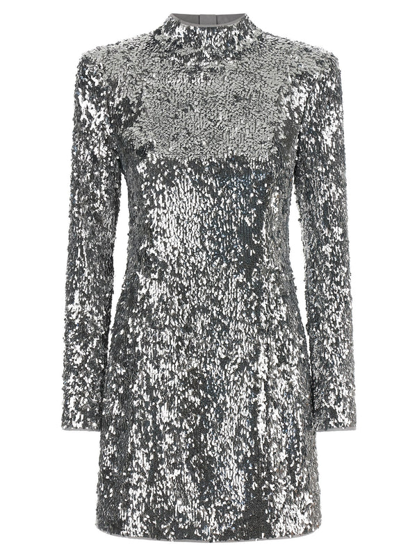 Sequin Dress Dresses Silver