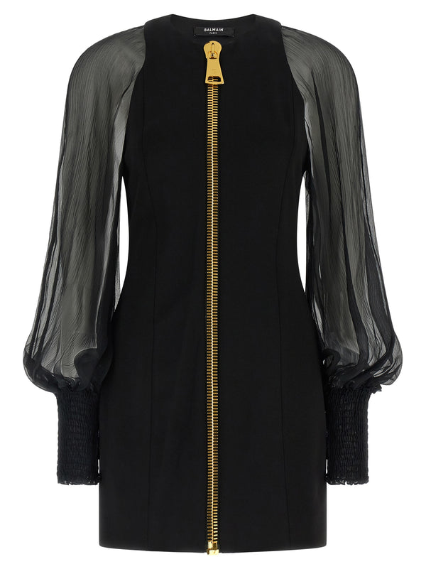 Xl Zip Dress Dresses Black