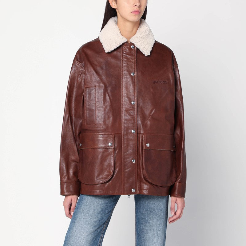 Halfboy Coats & Jackets - Brown | 7b2cb6b6c60c21c537bd845fde8450f484d1406a