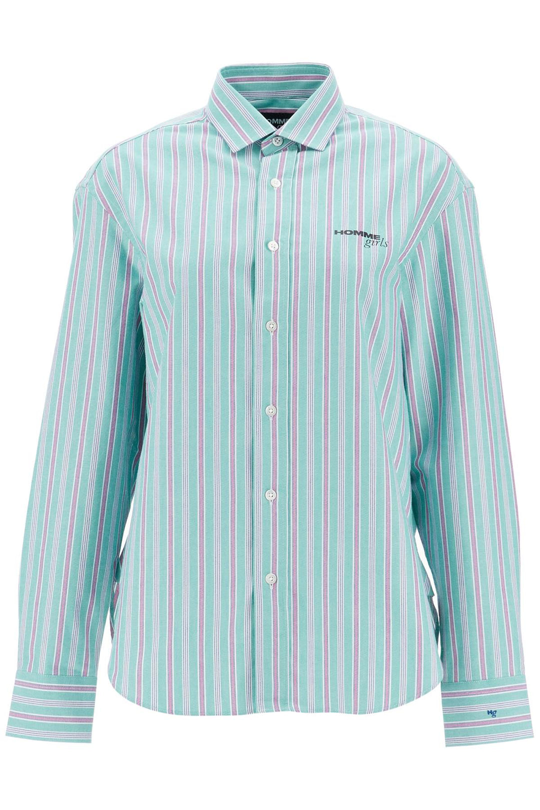 Camicia Oxford A Righe