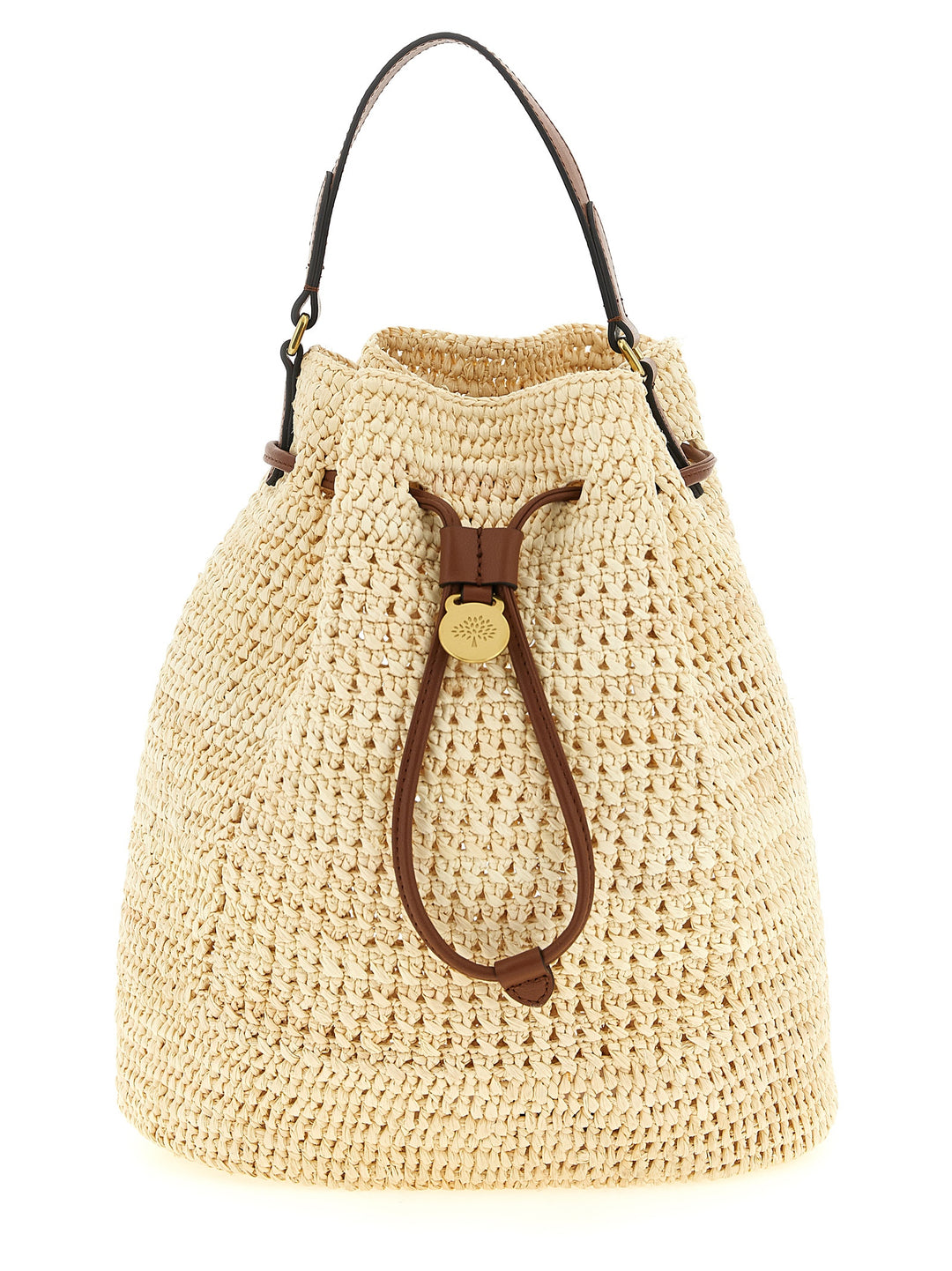 Mulberry Crochet Bucket Bag Crossbody Bags - Beige | a3e42deb4f42921b5d08844d742afe8686afdeb0