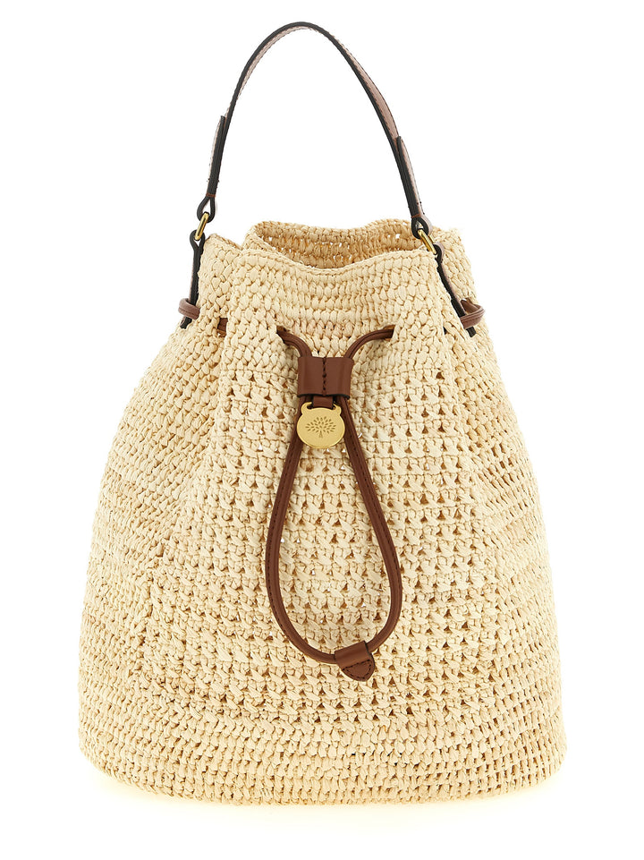 Mulberry Crochet Bucket Bag Crossbody Bags - Beige | a3e42deb4f42921b5d08844d742afe8686afdeb0