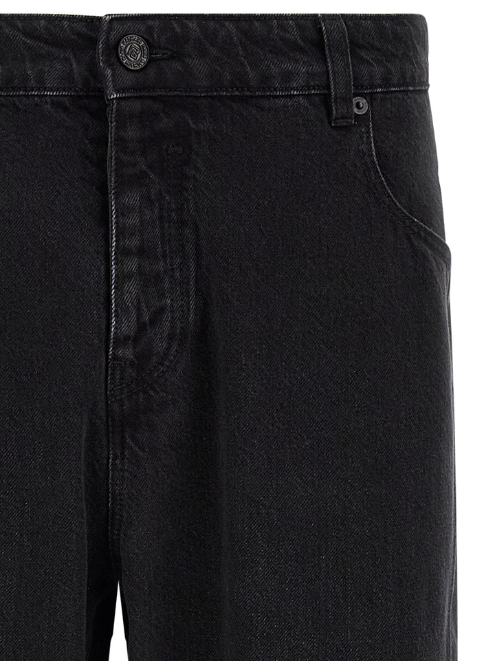 Balmain Denim Jeans - Black | 9cbfbd6710d216440fef728d21e638f6971aa9b2