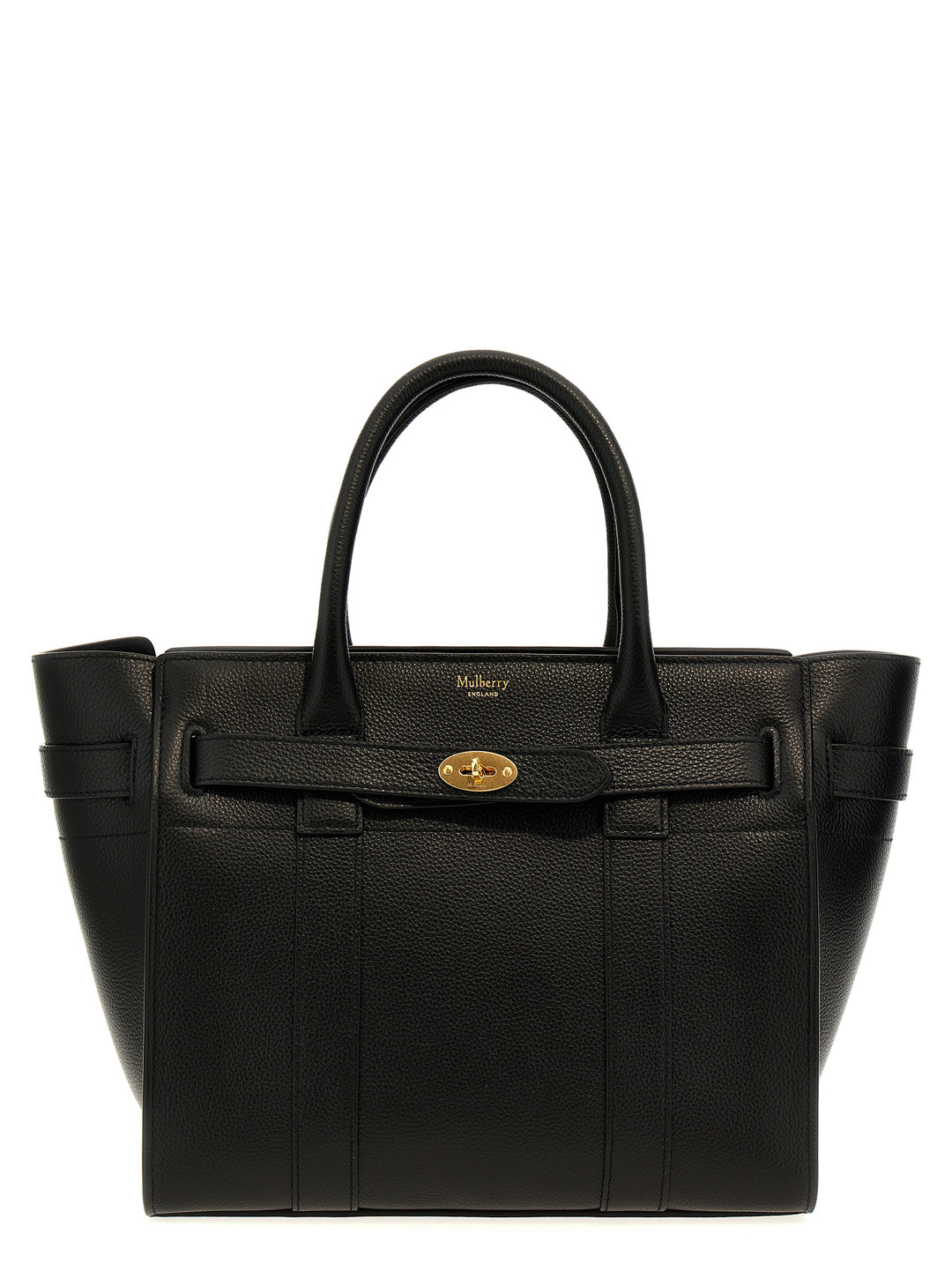 Mulberry Small Zipped Bayswater Tote Bag - Black | 2dac08dc89c6e9ff4ba5bd506e977c9ae2c9b2cd