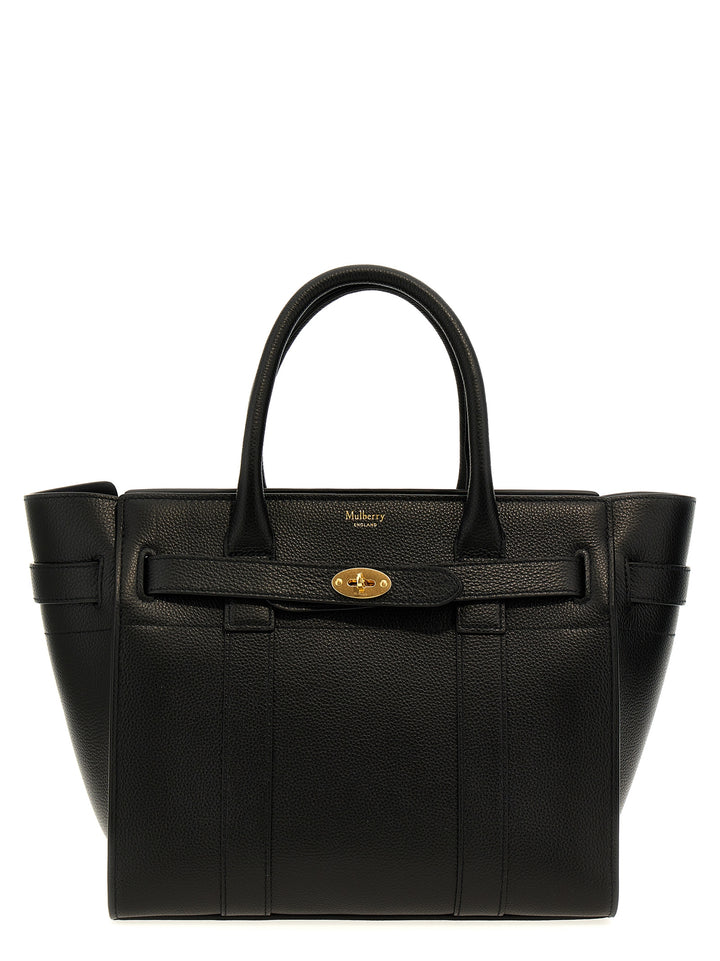 Mulberry Small Zipped Bayswater Tote Bag - Black | 2dac08dc89c6e9ff4ba5bd506e977c9ae2c9b2cd