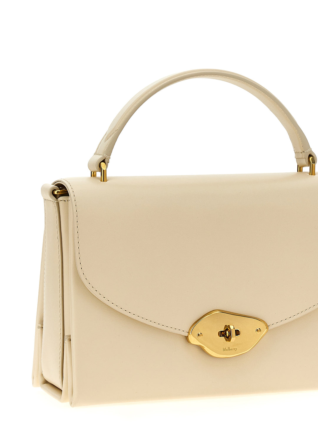 Lana Top Handle Hand Bags White