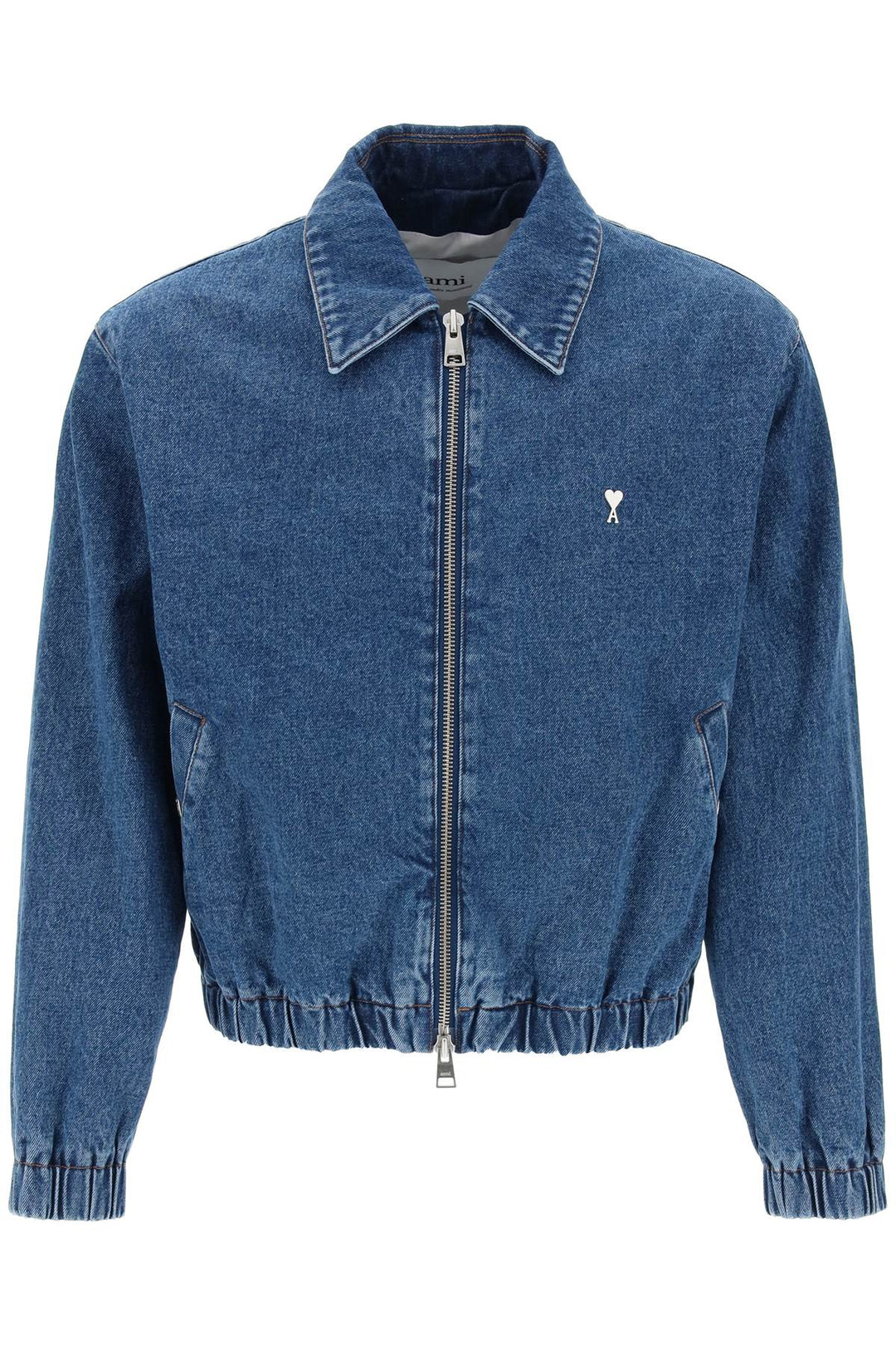 Blouson In Denim Con Zip