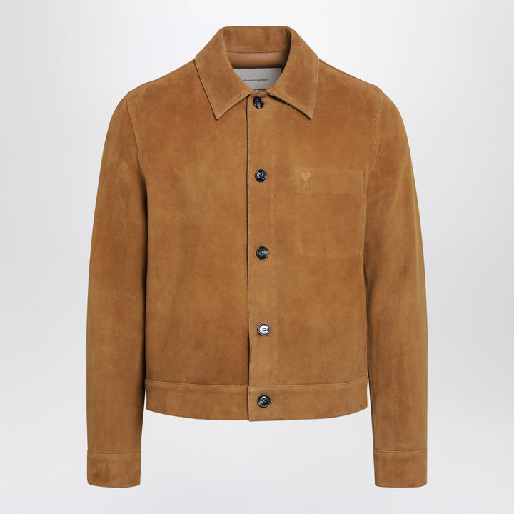 Ami Paris Coats & Jackets - Brown | 205df0d6de22c2126d400bcb2d0454b9cc3f3640