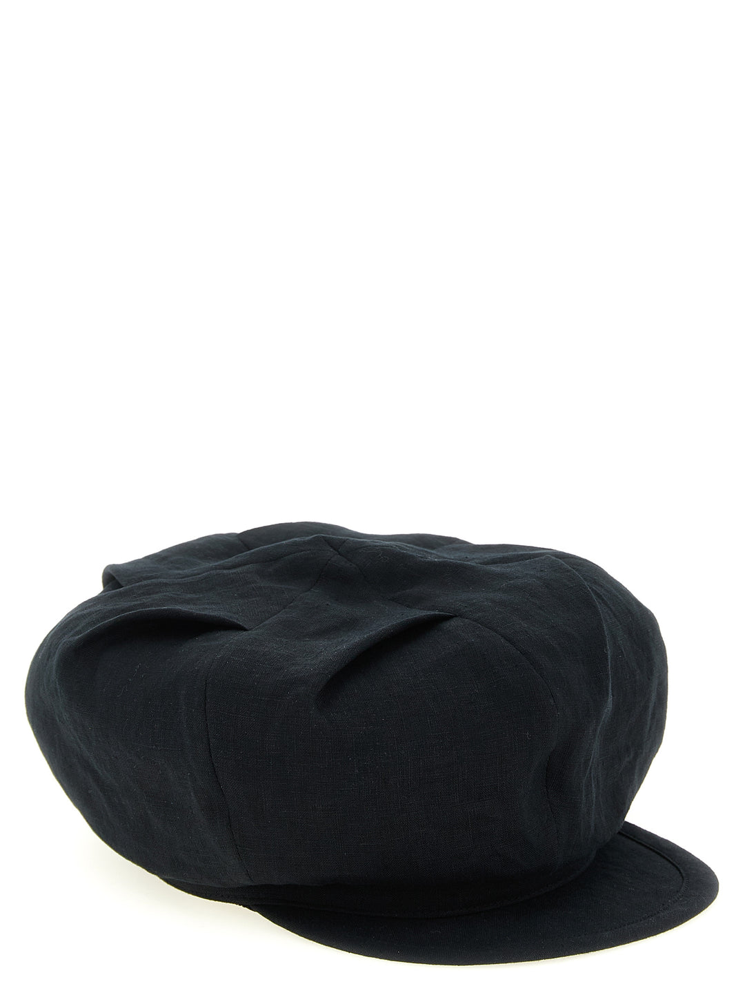 Yohji Yamamoto Tuck Casquette Hats - Black | 6869c4967194a0da6e18dee72b47909e6ed18747