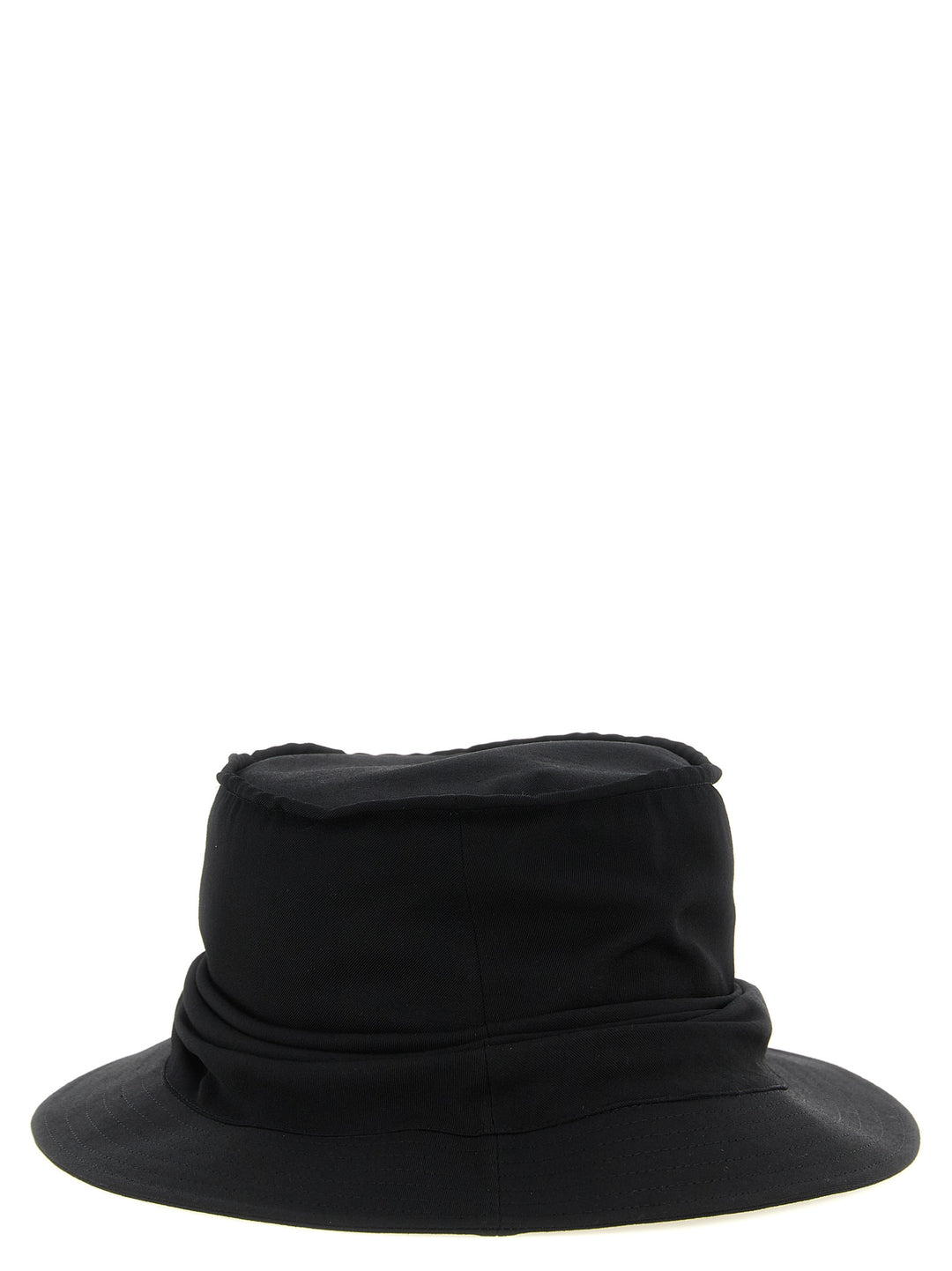 Yohji Yamamoto Drape Hats - Black | b7f269f07390d64b7f2cadc6e02f69ae65e3c724