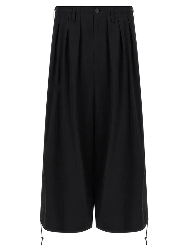 Slim Baloon Pants Black