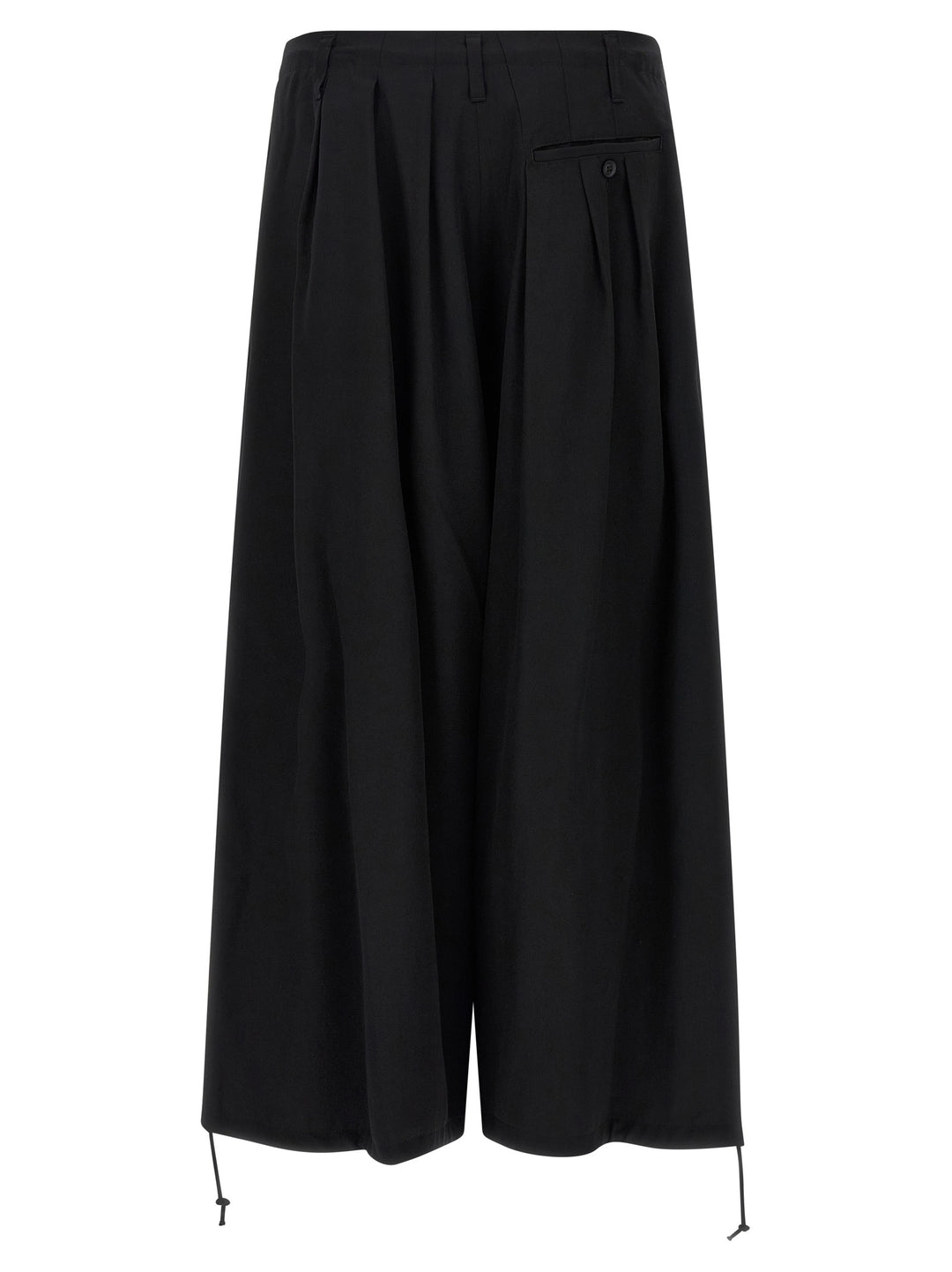 Yohji Yamamoto Slim Baloon Pants - Black | bdf0683678d1ac455ec1d93ed7290bd2c6114c13