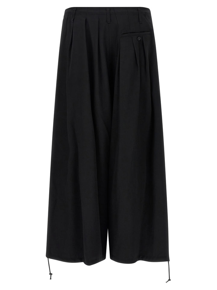 Yohji Yamamoto Slim Baloon Pants - Black | bdf0683678d1ac455ec1d93ed7290bd2c6114c13