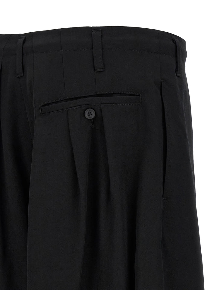 Yohji Yamamoto Slim Baloon Pants - Black | 3be535410091e9d1bae98ee84bcc3183a24c050d
