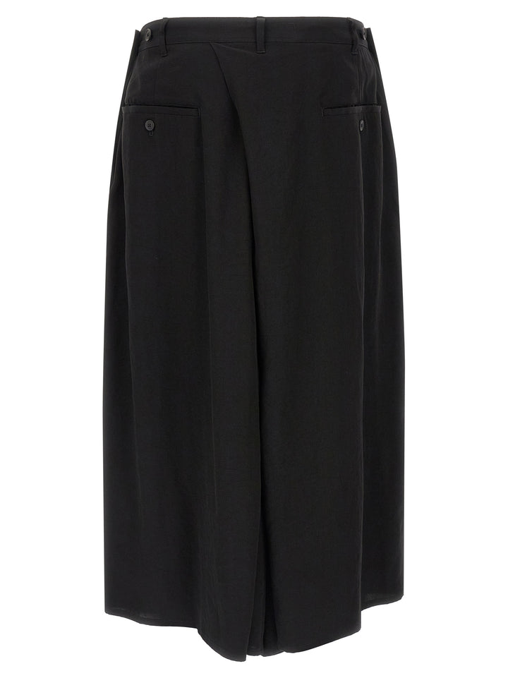 Yohji Yamamoto Hakama Pants - Black | 5a06003c340bb53f83a0c7ce2989b3344d914e89
