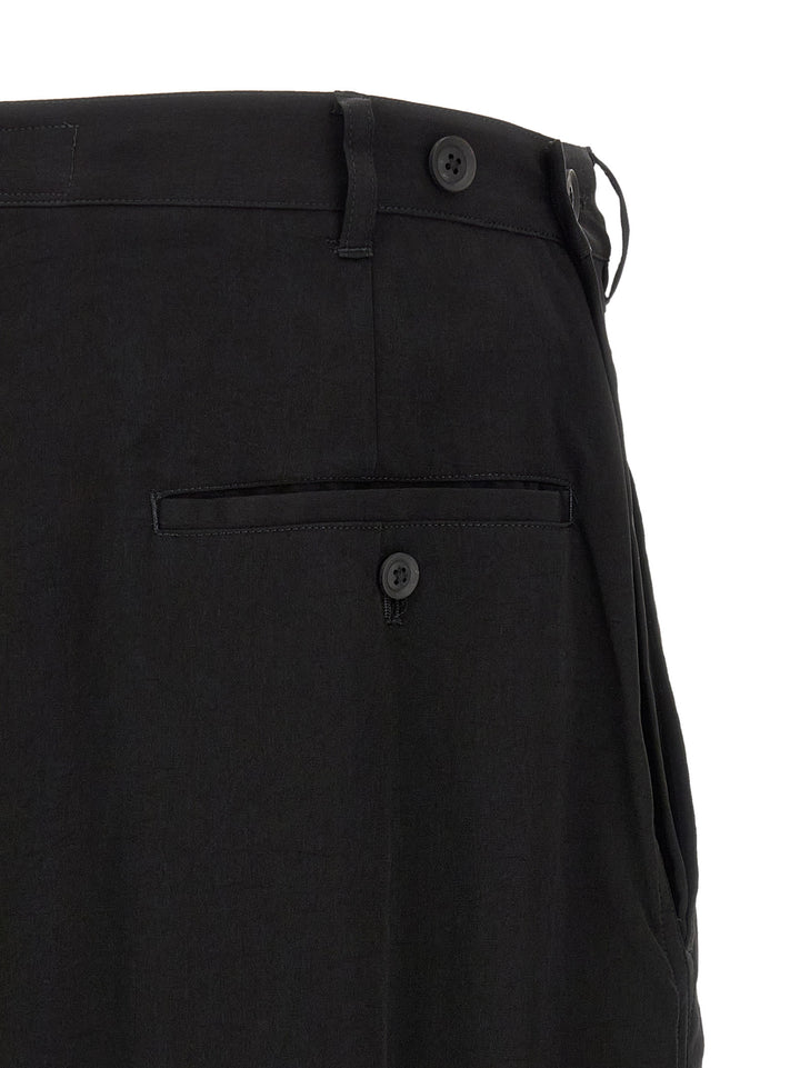 Yohji Yamamoto Hakama Pants - Black | 98575ccf6f43c714b4864a4551728aa212ffe723