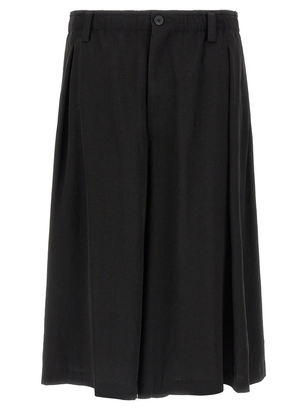 8 Tuck Pants Black