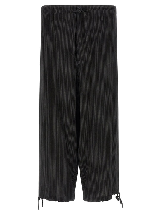 Extra Loose Leg Pants Black