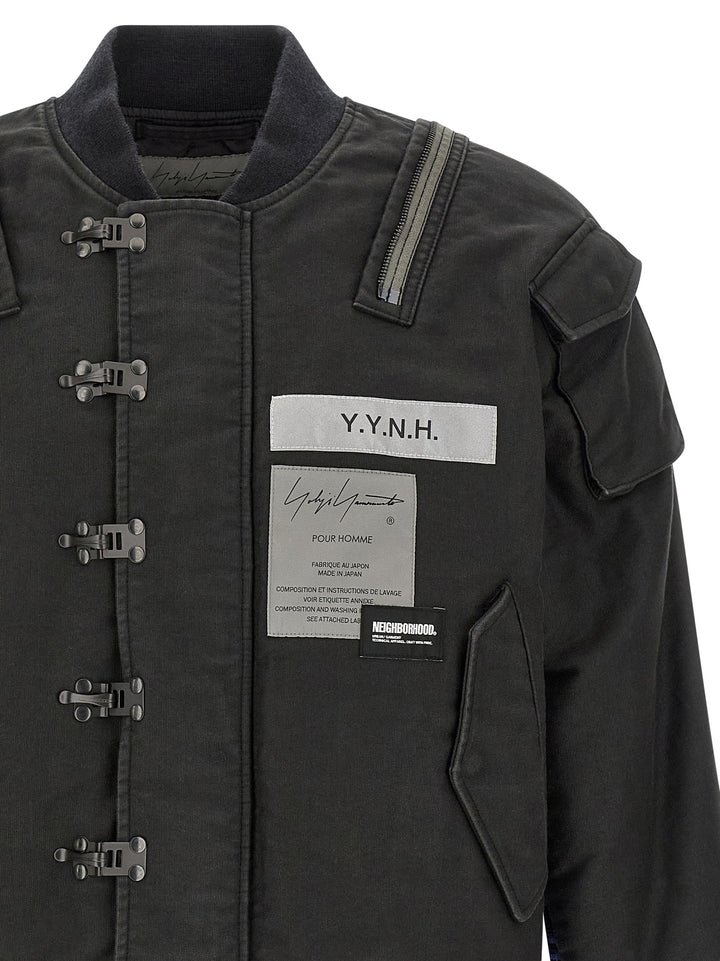 Yohji Yamamoto A-1 Deck Puffer Jackets - Black | 1174e33566a704b8a367257960a7610e815bf079