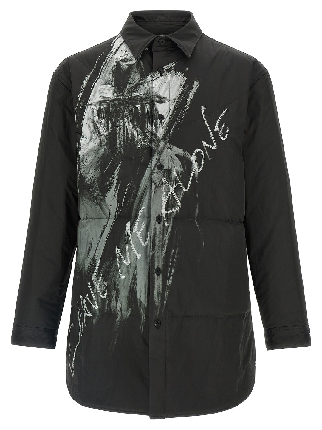 Yohji Yamamoto Padded Overshirt Shirt and Blouse - Black | c689971a46c766dbd9e58325a00530f12dfacf01