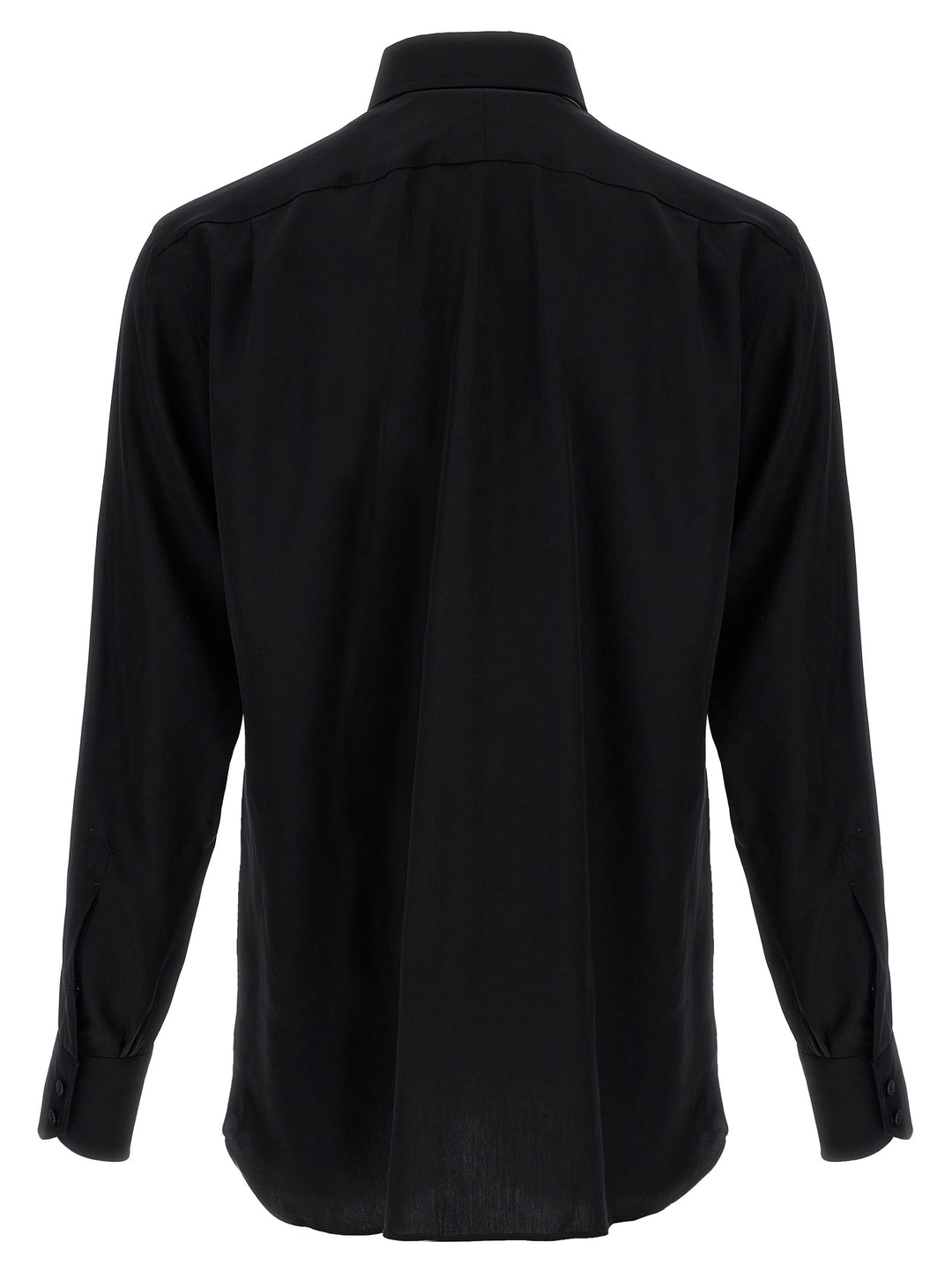 Lyoncell Shirt Shirt, Blouse Black