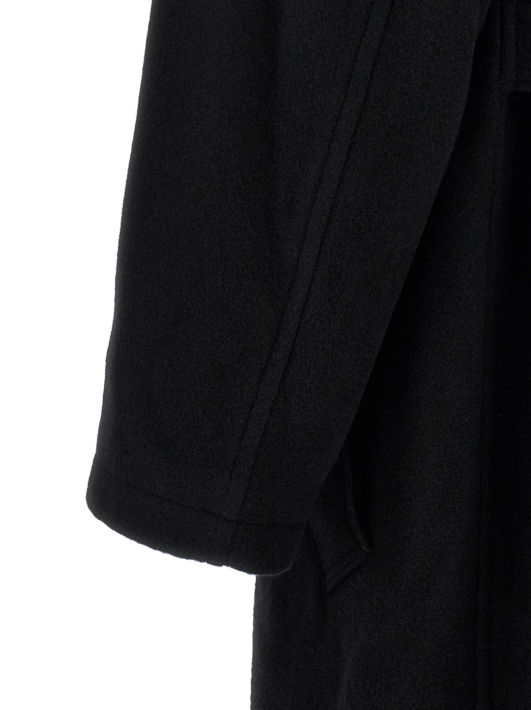 Yohji Yamamoto Hooded Coat Coats and Trench Coats - Black | ebedac808c5b80ad43cb7c3f7c61f237886c79ce