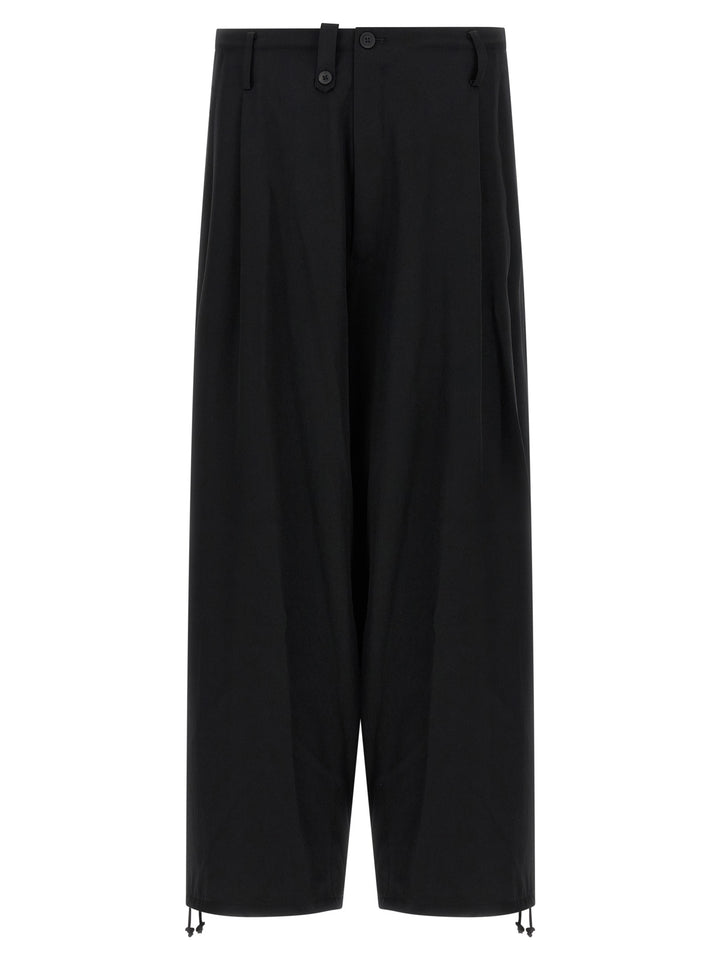 Yohji Yamamoto New Standard Wallet Pants - Black | d707b753041d00f69843c2ba816d595e157987ee