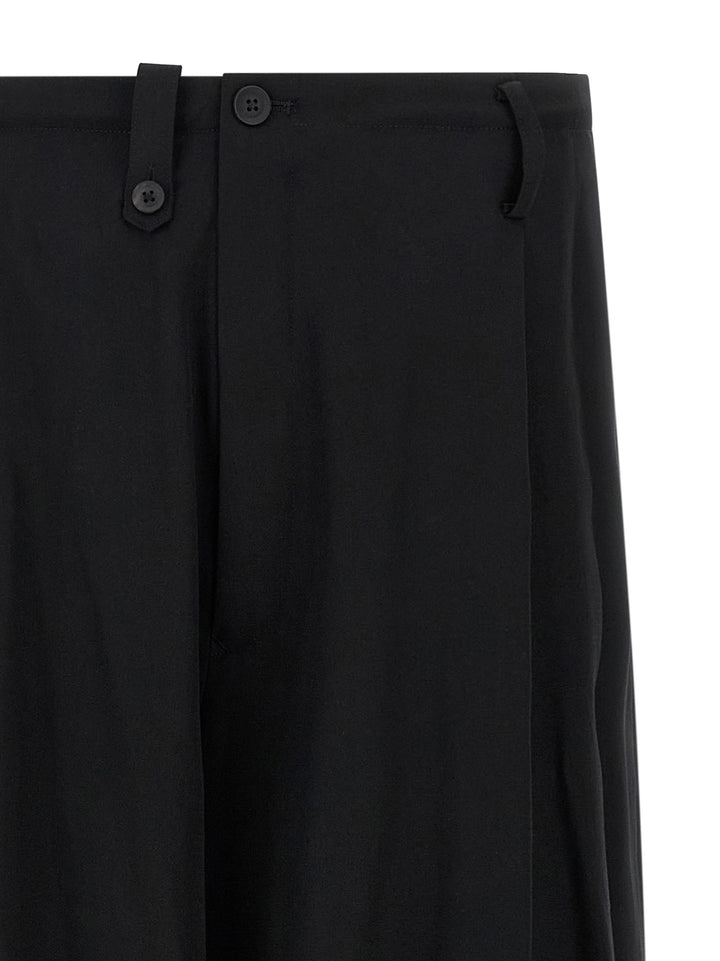 Yohji Yamamoto New Standard Wallet Pants - Black | c8eb78c3cc7493324fc027af740a47a13fab3307