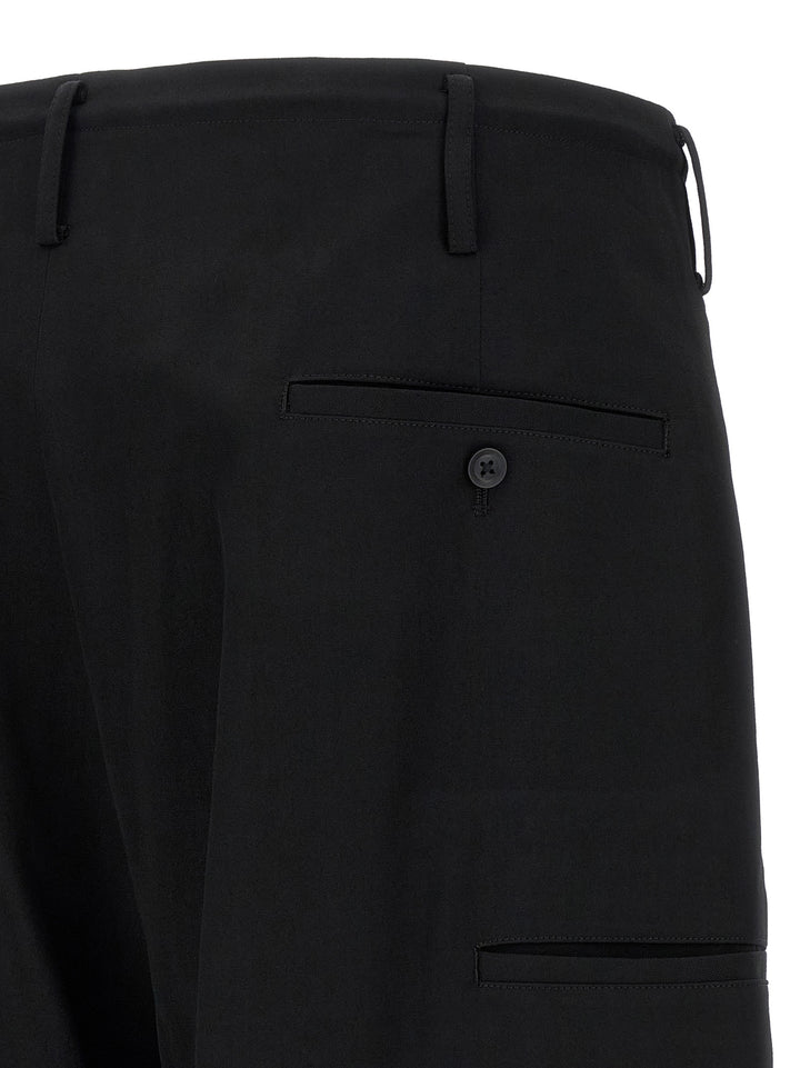 Yohji Yamamoto New Standard Wallet Pants - Black | 48f63a86e3b6c6f2294101bd74c057437d8cadd7